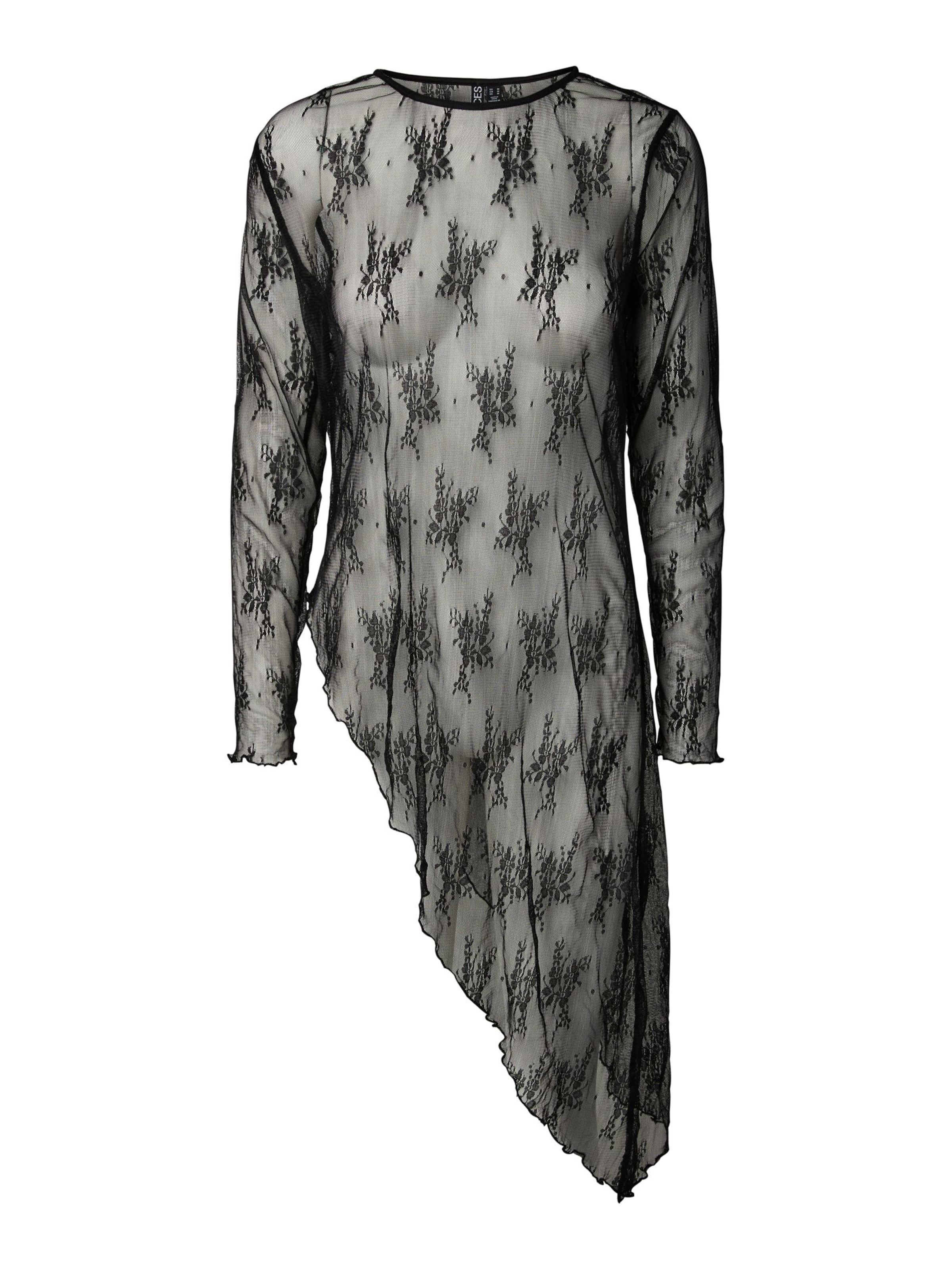 PIECES - Vestido 'ANNIE' en negro: frente