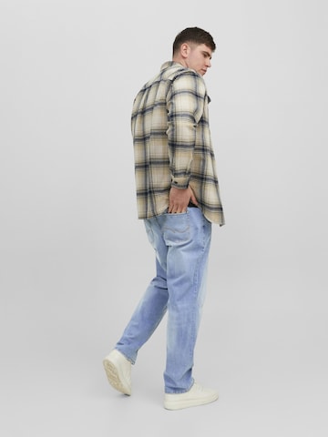 JACK & JONES Loosefit Jeans 'Mike' i blå