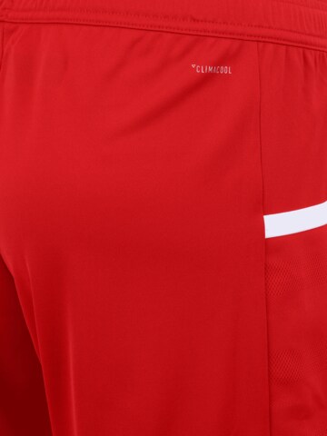 raudona ADIDAS SPORTSWEAR Standartinis Sportinės kelnės