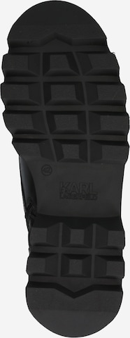 Karl Lagerfeld Lace-up boot 'TERRA FIRMA' in Black