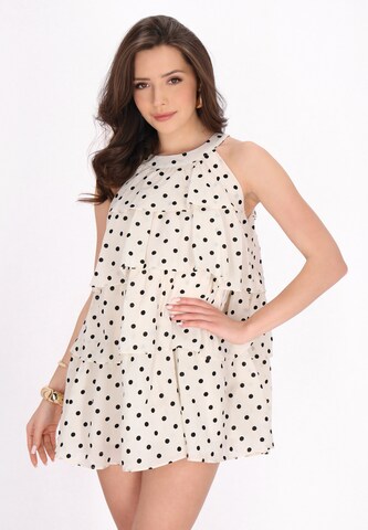 faina Φόρεμα 'Fashion Look' σε μπεζ: μπροστά
