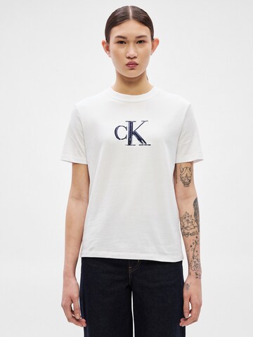 Calvin Klein Jeans Shirts i hvid: forside