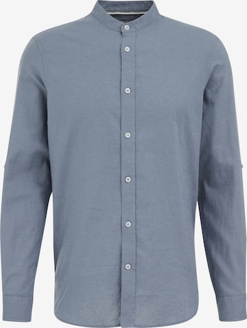 WE FashionRegular Fit Košulja - plava boja: prednji dio