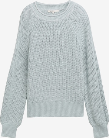 Pull-over TOM TAILOR DENIM en bleu : devant