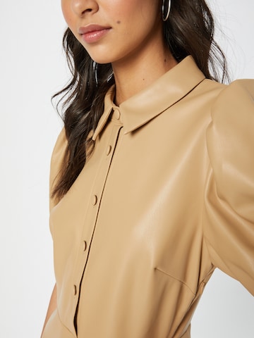 b.young Shirt Dress in Beige