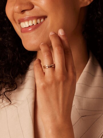 Lucardi Ring in Gold
