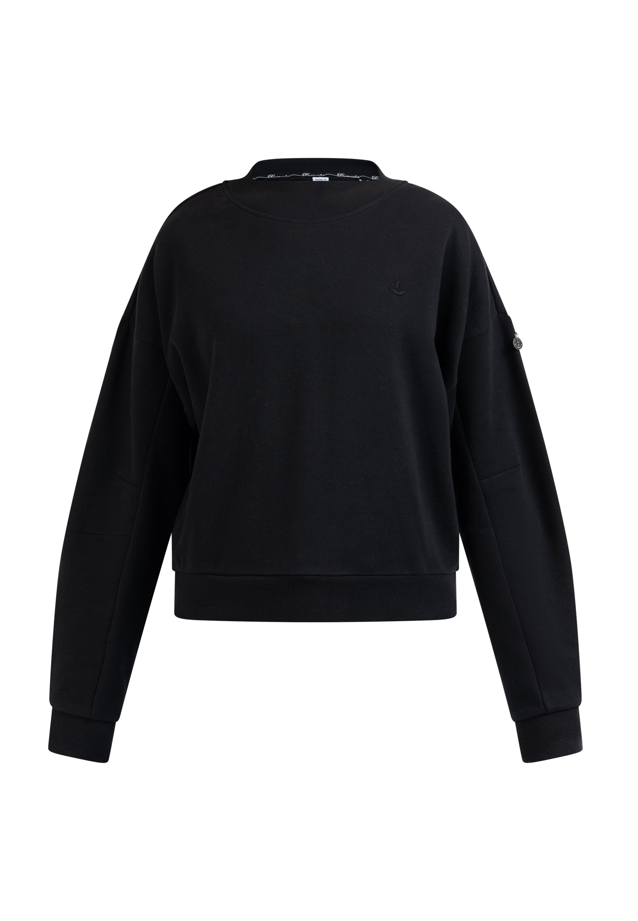 DreiMaster Vintage Sweatshirt i svart: framsida