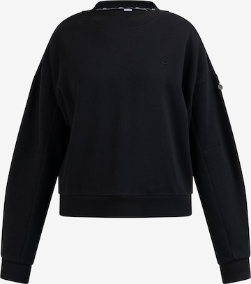 DreiMaster Vintage Sweatshirt in Black: front