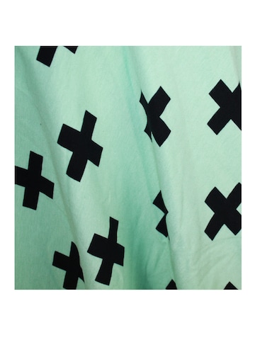 dunkle design Skirt 'Kreuz' in Green