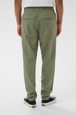 Matinique regular Lærredsbukser 'Linen' i grøn