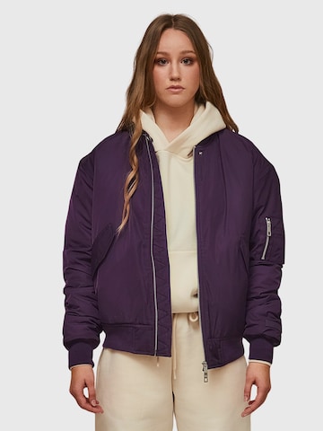 THE ODDS Winterjas 'Bomber Jacket/ LMTD edition' in Lila