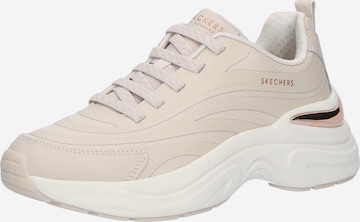 SKECHERS Matalavartiset tennarit 'HAZEL' värissä beige: etupuoli