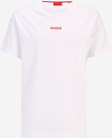 T-Shirt HUGO en blanc : devant