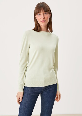 s.Oliver Pullover in Weiß: predná strana