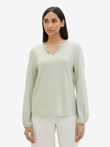 TOM TAILOR Blouse in Green