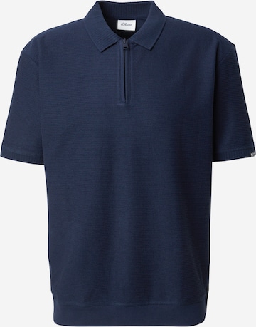 zils s.Oliver T-Krekls: no priekšpuses