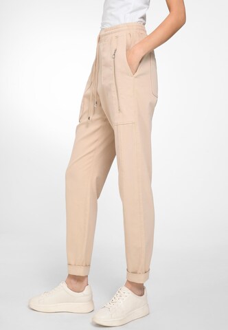 Peter Hahn Loose fit Pants in Beige