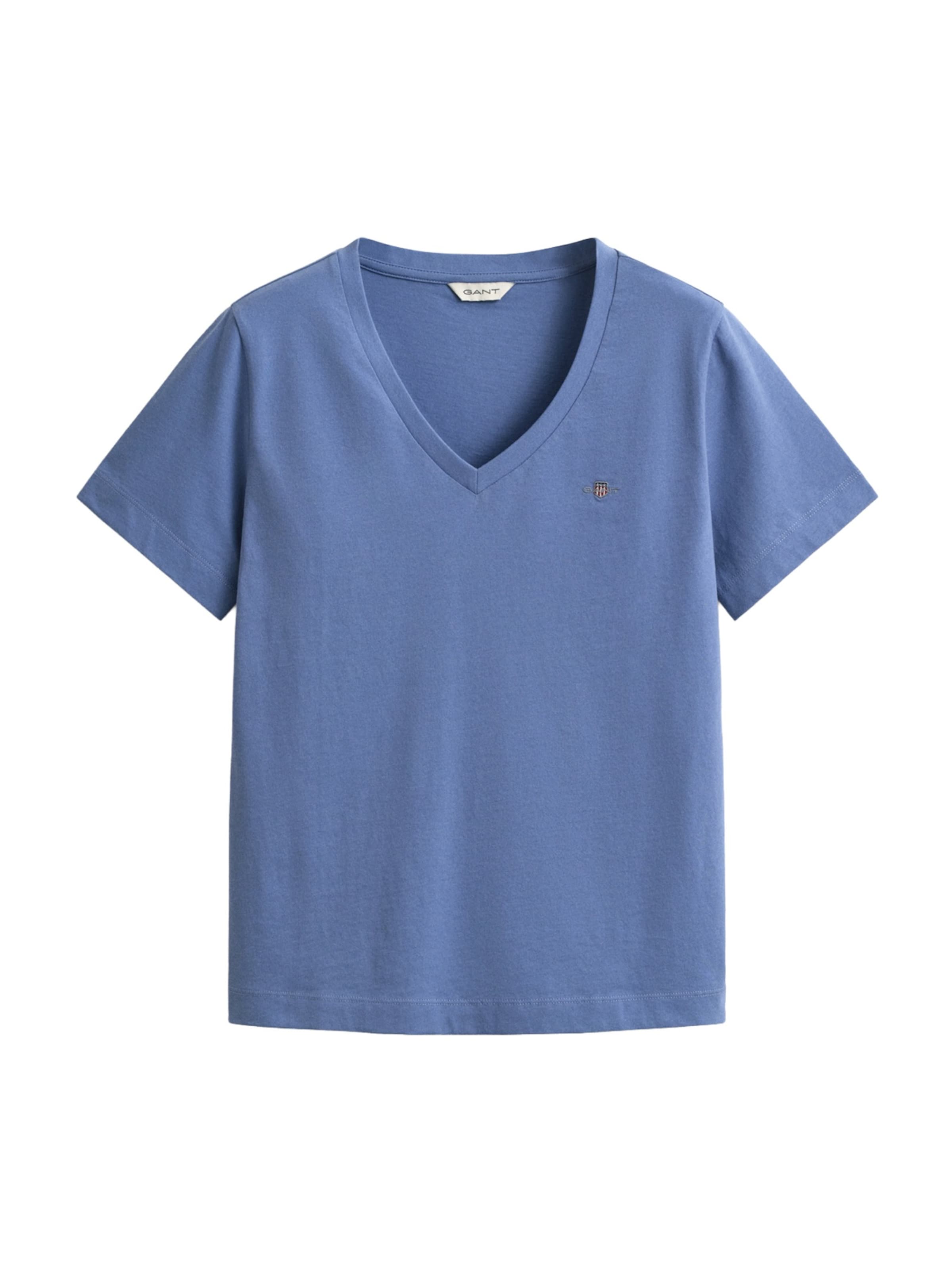 GANT Tričko – modrá: přední strana