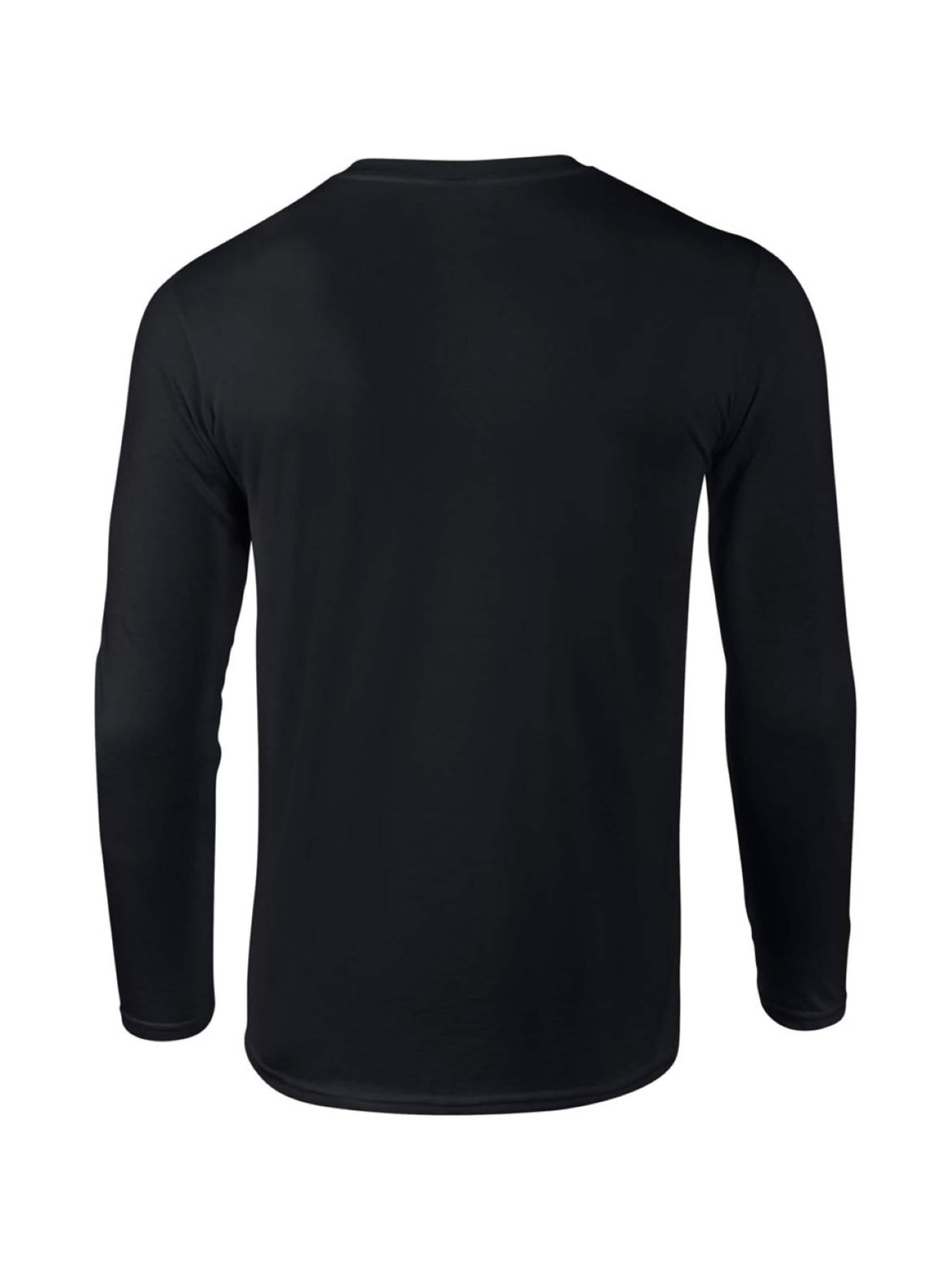 T-Shirt 'Kiss Skulls longsleeve  T-Shirt' Kiss en noir