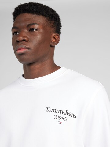 Sweat-shirt Tommy Jeans en blanc