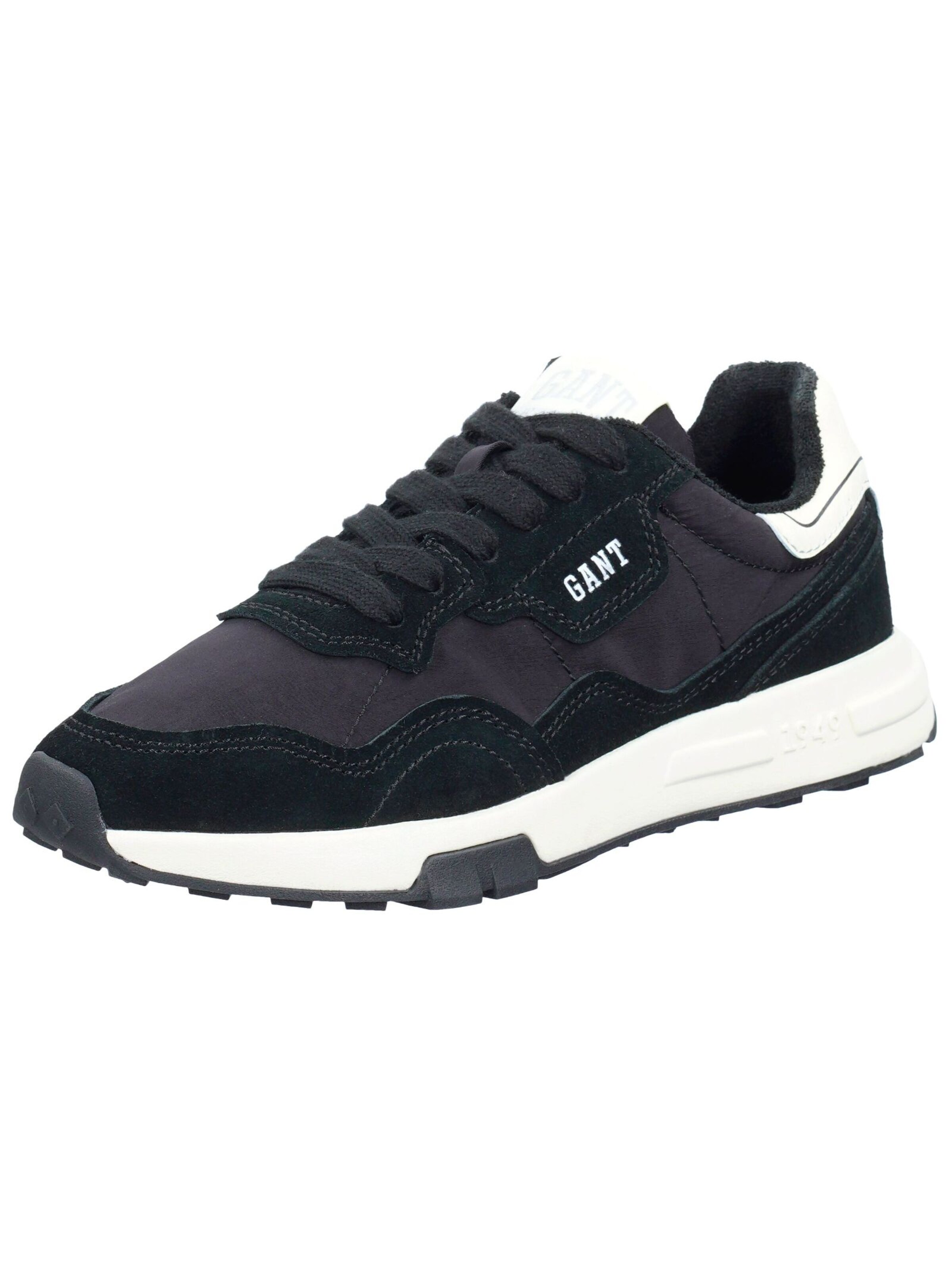 GANT Platform trainers in Black: front