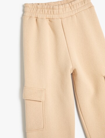 Koton Tapered Broek in Beige