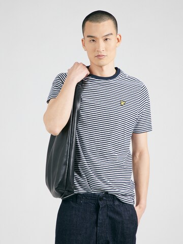 Maglietta di Lyle & Scott in blu: frontale