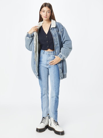 Misspap Between-season jacket in Blue