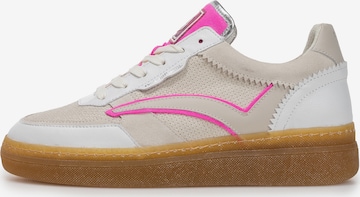 Sneaker bassa 'Fygi 01' di Floris van Bommel in bianco: frontale