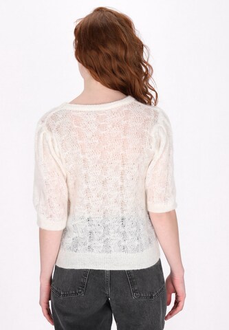 Pull-over 'Vintage' DreiMaster Vintage en blanc