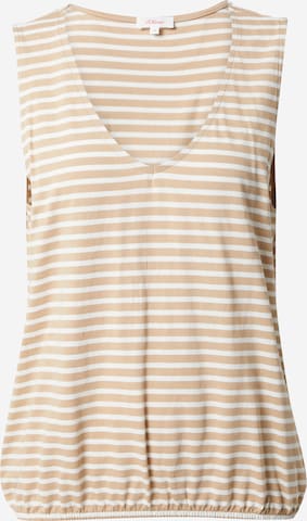 s.Oliver Top in Beige: front