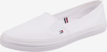 Scarpa slip-on 'Essential' di TOMMY HILFIGER in bianco: frontale
