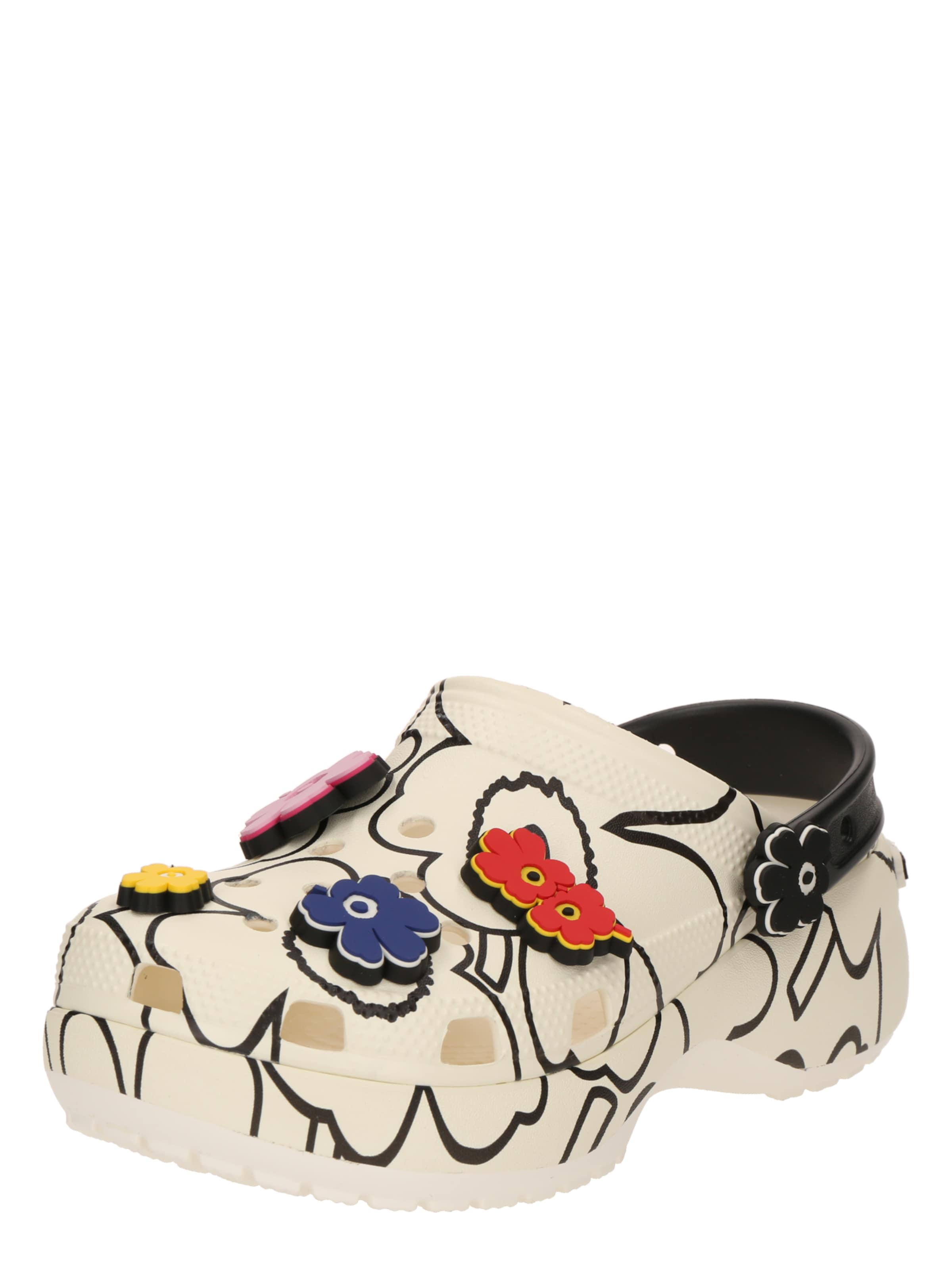 Crocs Pantofle 'Marimekko' – bílá: přední strana