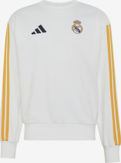ADIDAS PERFORMANCE Urheilullinen collegepaita 'REAL DNA' koossa S värissä keltainen / musta / valkoinen, Tuotenäkymä