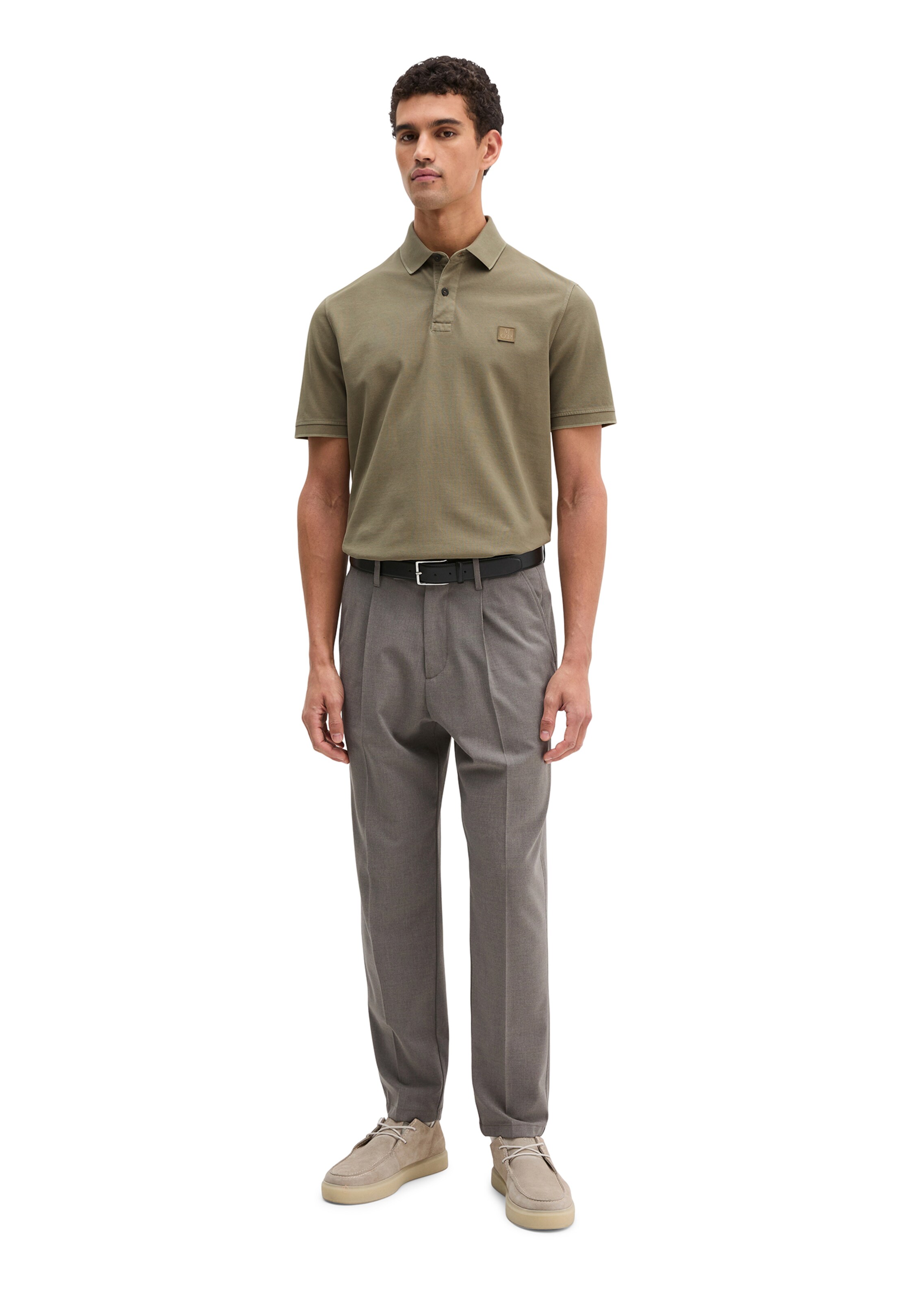 Marc O'Polo Poloshirt in Grau