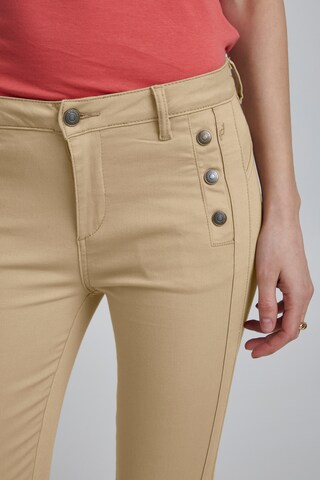 Fransa Slimfit Jeans in Beige