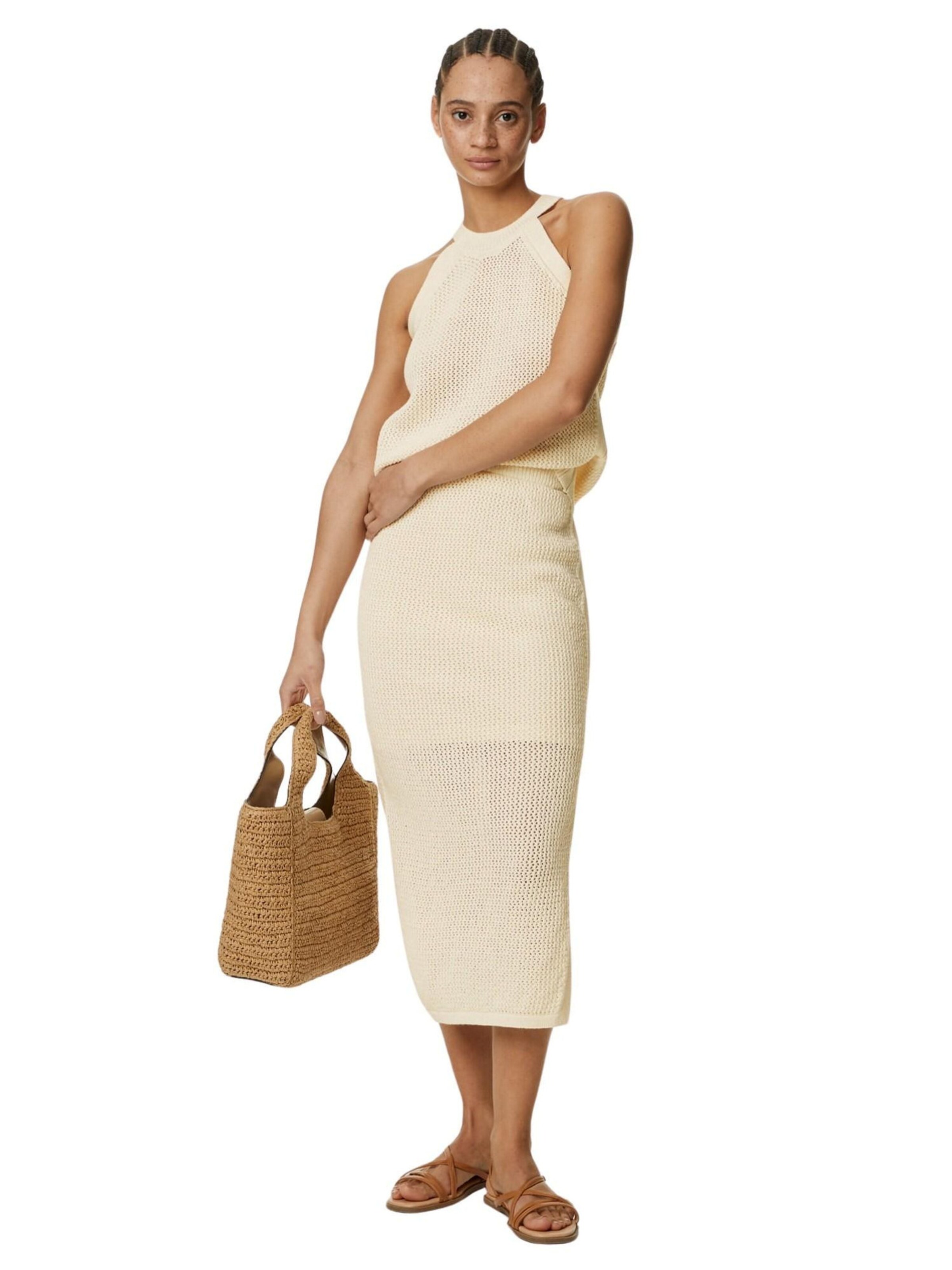 Jupe Marks & Spencer en beige