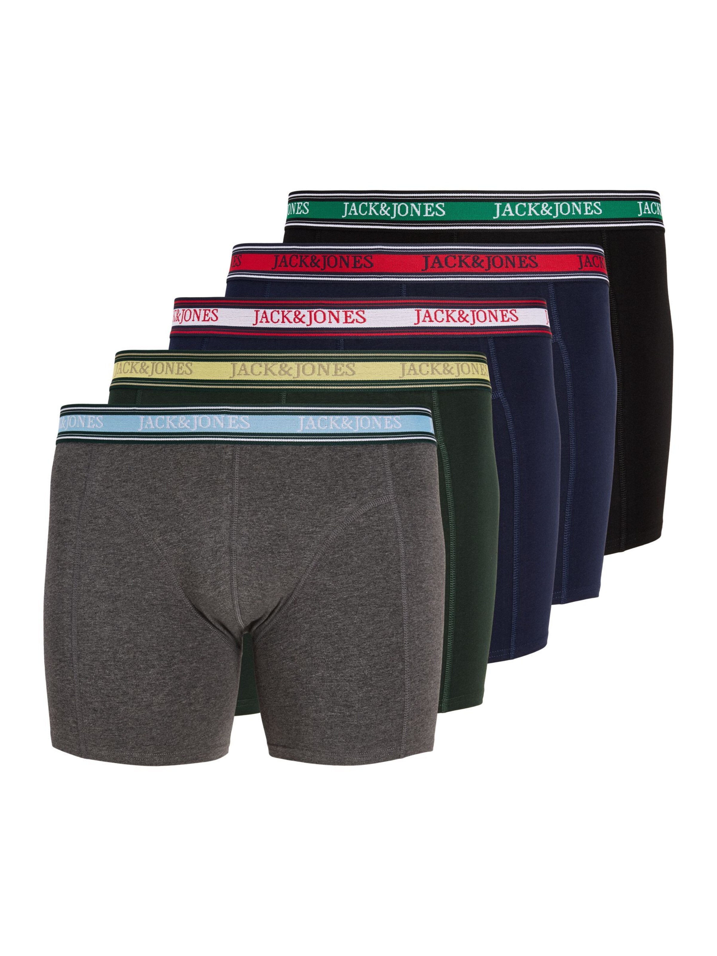 JACK & JONES Boksershorts i grå: forside