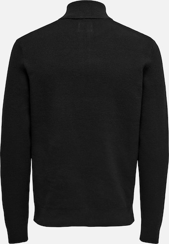 Only & Sons Sweater 'Phil' in Black