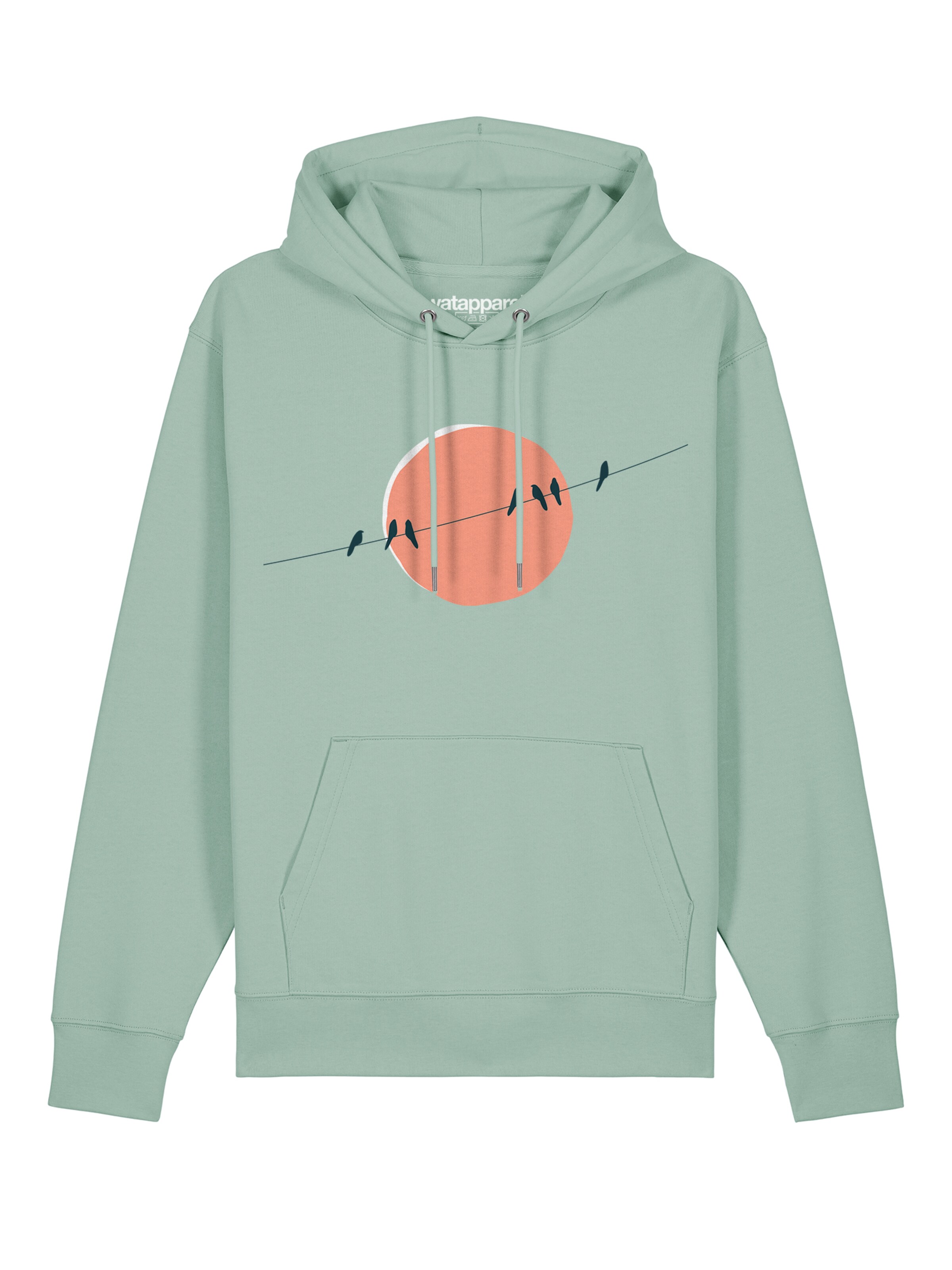 Watapparel Sweatshirt 'Countryside 01' in Green: front