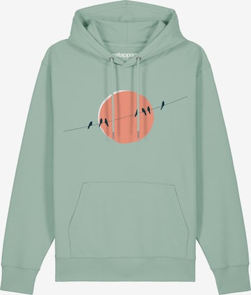Sweat-shirt 'Countryside 01' Watapparel en vert : devant