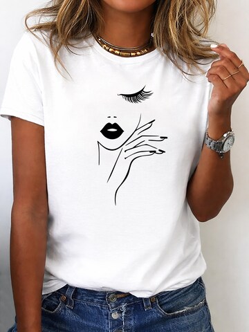 RMK Shirt 'Stilvoll' in White: front