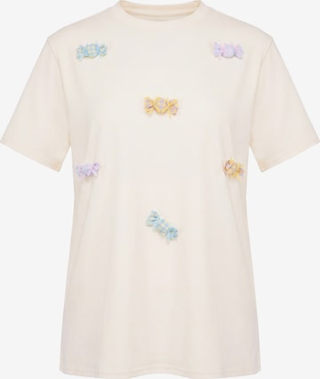 T-shirt 'Pop' MYMO en beige : devant