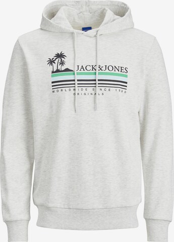 JACK & JONES Sweatshirt 'Cody' in Wit: voorkant
