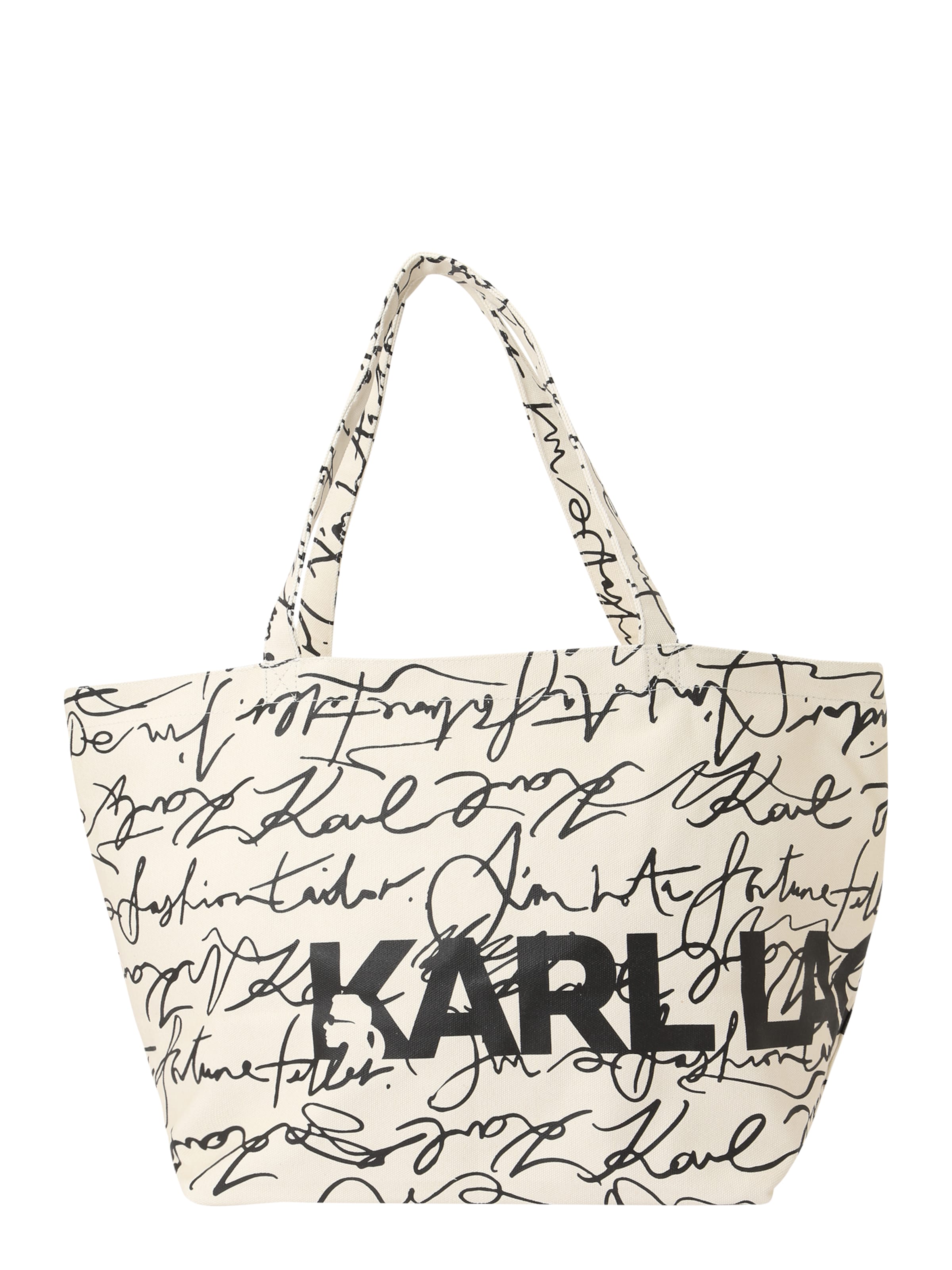 Karl Lagerfeld Shopper 'Essential' i beige: forside