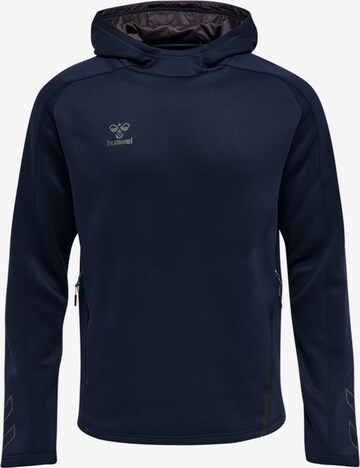 Hummel Athletic Sweatshirt in Blue: front