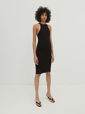 Rochie tricotat 'India' de la EDITED pe negru