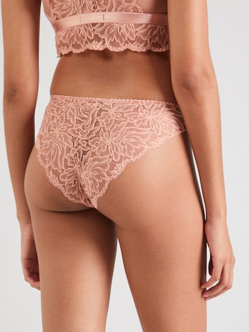 Slip 'VICKY UP' Underprotection en rose