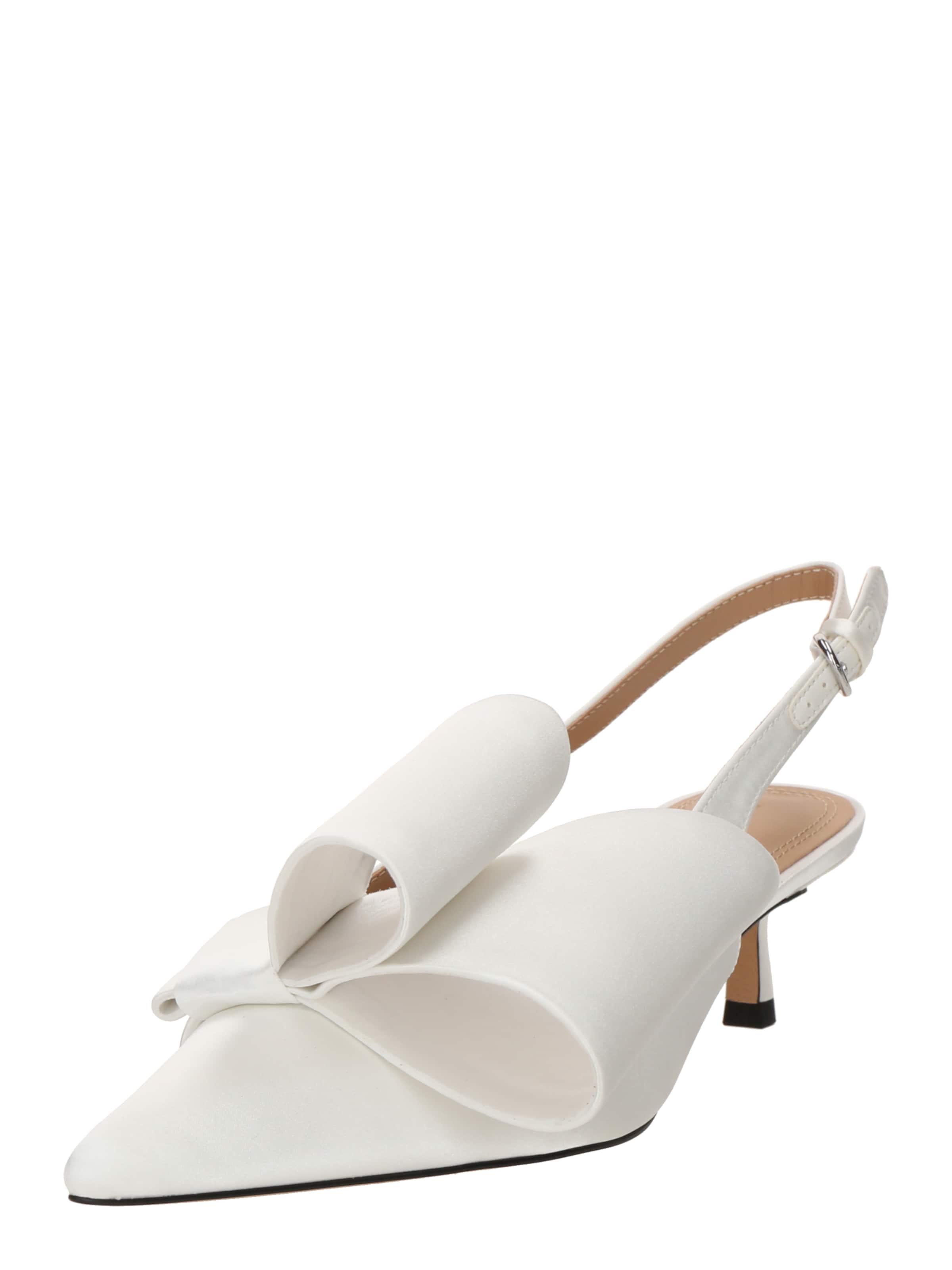 Décolleté sling di & Other Stories in bianco: frontale