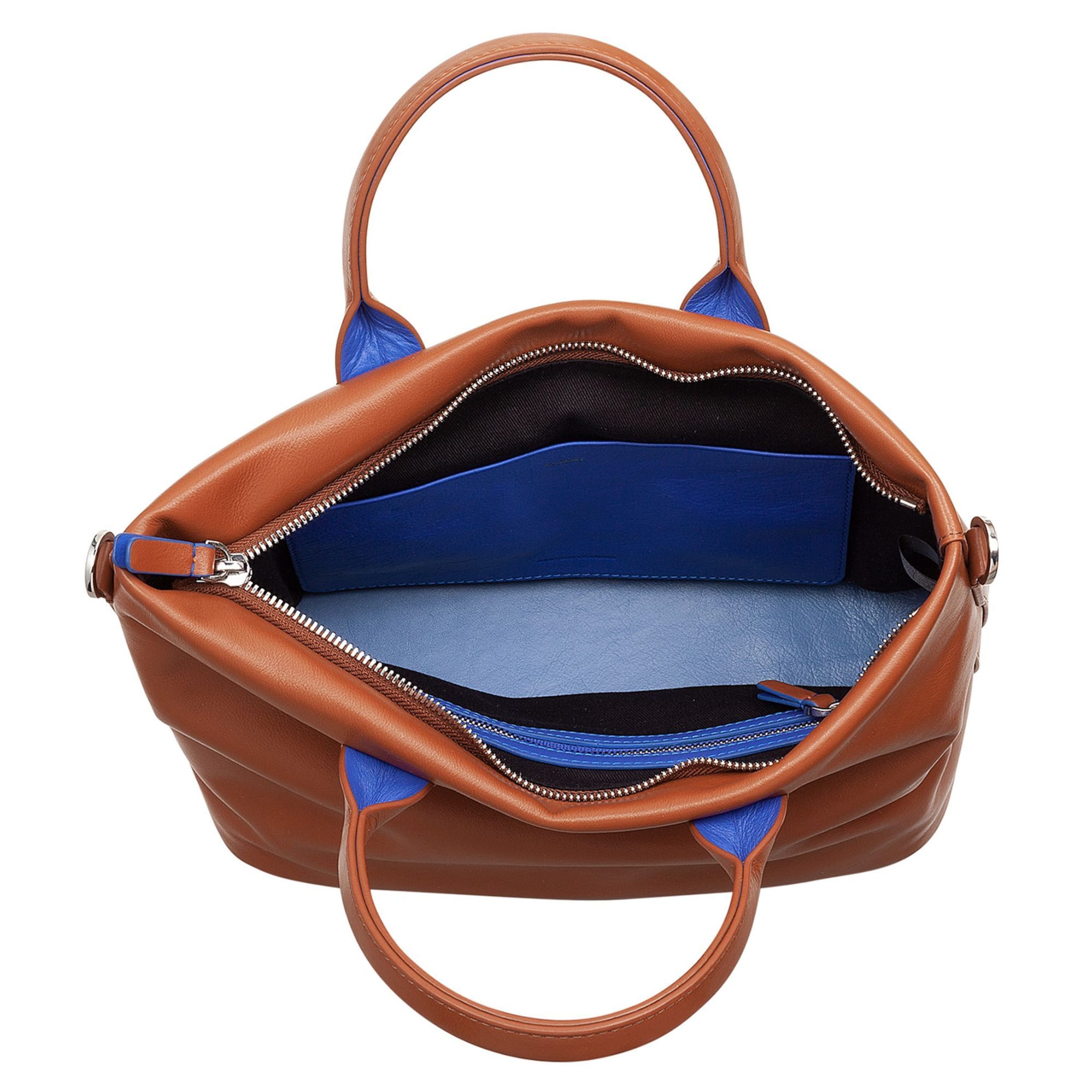 DuDu Handtasche 'Jaqueline' in Braun